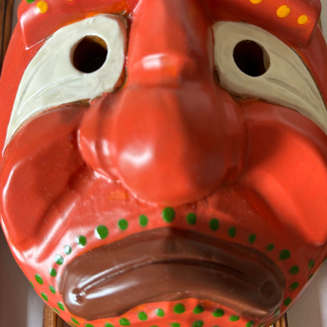 Wooden Monk (Mokjung) Mask for Wall Decor