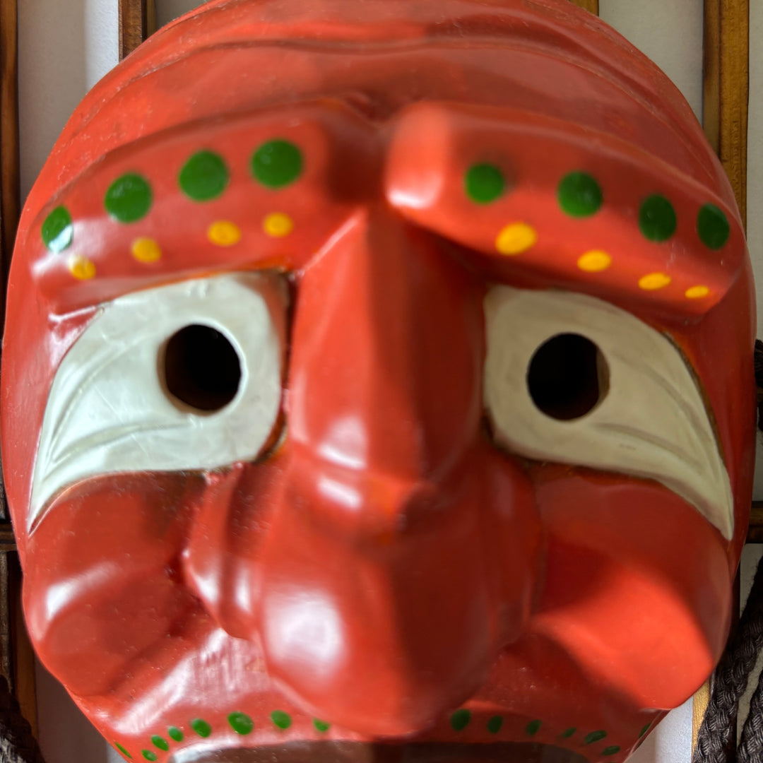 Wooden Monk (Mokjung) Mask for Wall Decor