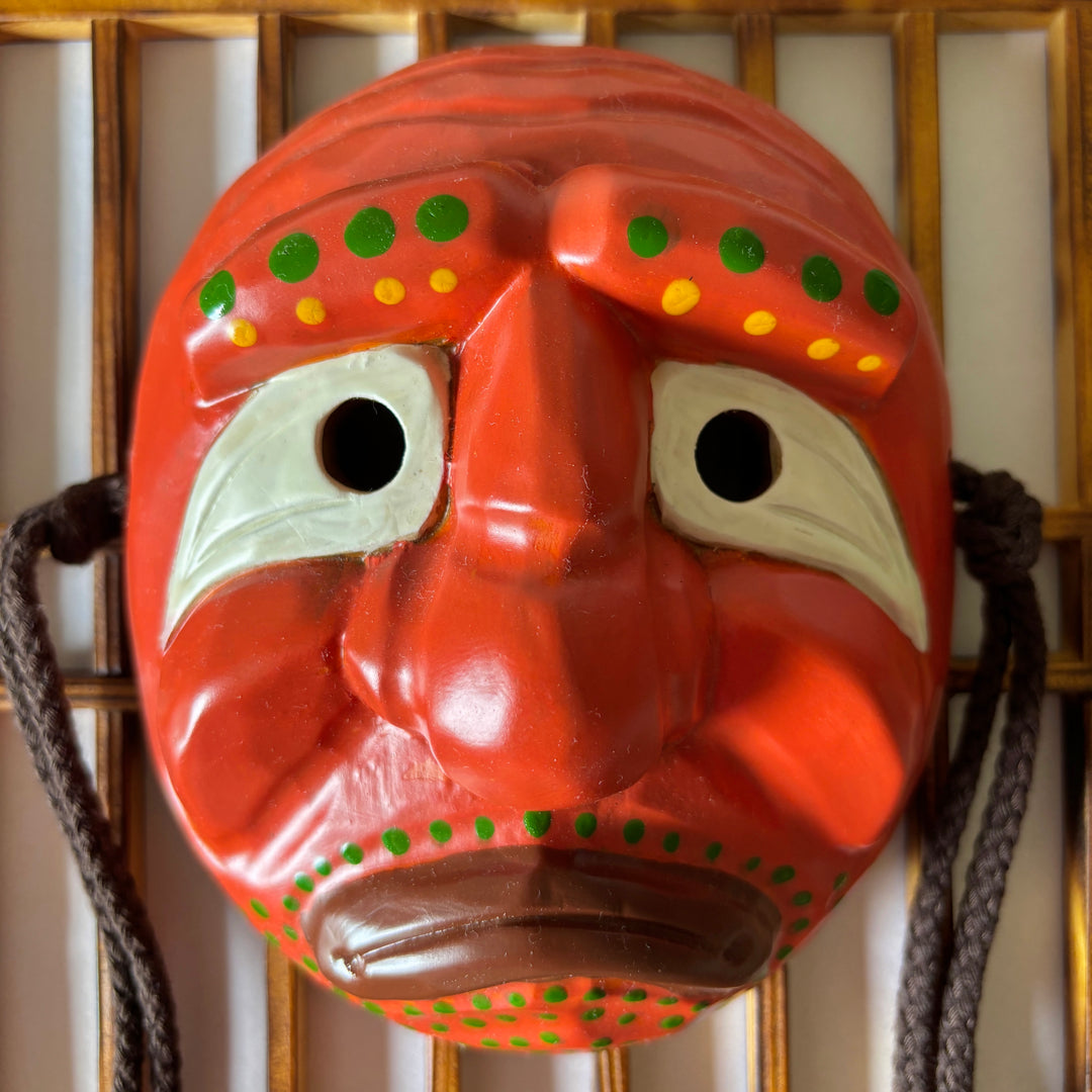 Wooden Monk (Mokjung) Mask for Wall Decor