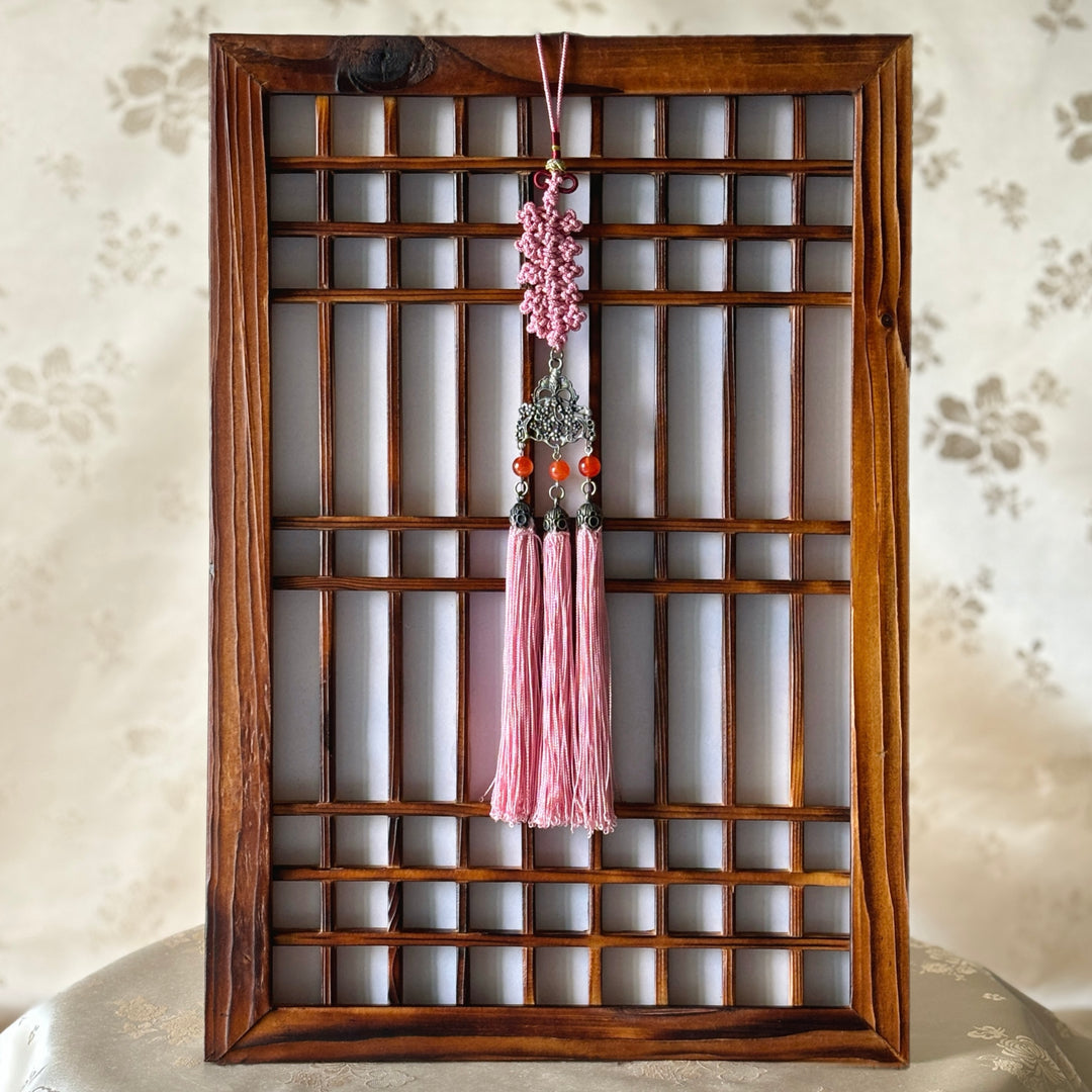 Knot Norigae Tassel for Luck, with Frame Option