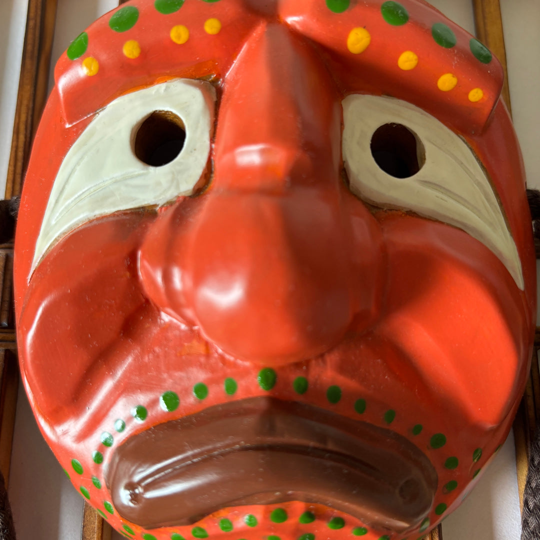 Wooden Monk (Mokjung) Mask for Wall Decor